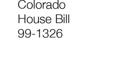 House Bill 99-1326