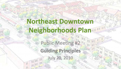 Northeast Downtown Neighborhoods Plan