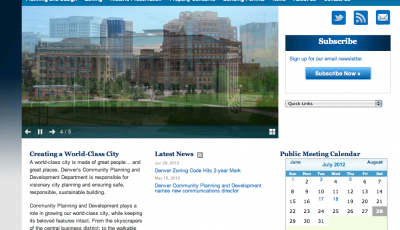 Denver Community Planning and Development