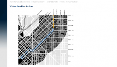 http://www.denvergov.org/tod/TransitOrientedDevelopment/TransitCorridors/CentralCorridor/WeltonCorridorStations/tabid/441882/Default.aspx