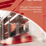 RTD 2011 Annual Report to DRCOG on FasTracks:  April 2012