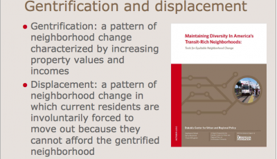 Ensuring Equity in Transit Oriented Development - Urban Land Conservancy